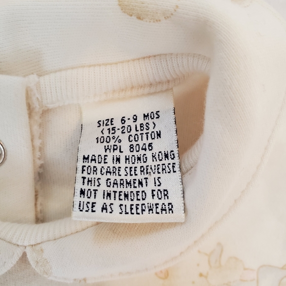 Adorable 5/25$ unisex footie onsie w/teadybears - Picture 4 of 7